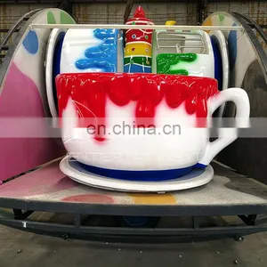 Amusement Park Rides Coffee Cup Rides Kids Indoor Play Rides For Sale thumbnail-5