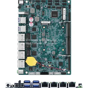 Embedded Intel 10th GEN Quad Core i7 10510U 4.2GHz Nano EPIC PC Motherboard HDMI 4K SATA 3.0 4*LAN Gigabit 6*COM R232 R485 thumbnail-2