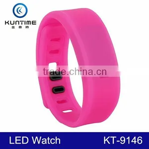 2015 Cheap Promotional Silicone Sports Led Bracelet Relojes for Men thumbnail-6