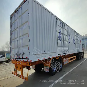Container Semi-trailer Box Semi-trailer Logistics Transportation Semi-trailer thumbnail-1