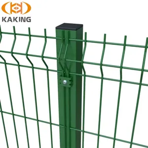 PVC Coated 3D Wire Mesh Fence Galvanized Welded Wire Mesh Fence Panel Outdoor thumbnail-2