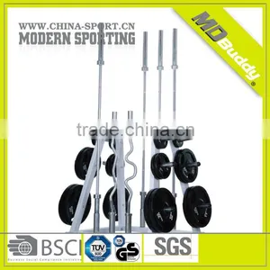 Fitness Gym Steel Bar and OP Plate Rack thumbnail-1