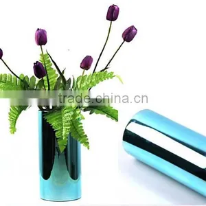 Wholesale Decorative Glass Vases Blue Vase Glass Handblown thumbnail-2