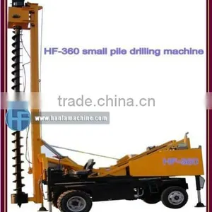 Most Popular Piling Rig ,Three-walking Ways, HF-360 Auger Bore Hole Drilling Machine thumbnail-1