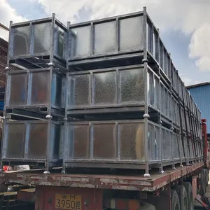Plastic Turnover Box Stackable Storage Container for Warehouse and Logistics thumbnail-1