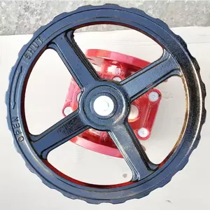 ANSI Fire Water Flange DarkWedge Signal Gate Valve Groove Soft Seal Cast Iron Fire Signal Valve thumbnail-4