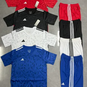 Adidas Short-sleeve Football Jersey Set Can be Customized With Name and Number, Breathable and Quick-drying, Suitable for Men and Women thumbnail-1