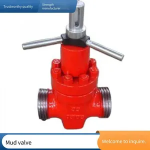 Langfeng Hard-sealed Mud Gate Valve Z23y-350 Dn50 for Drilling, Oil Fields and Water Injection thumbnail-5