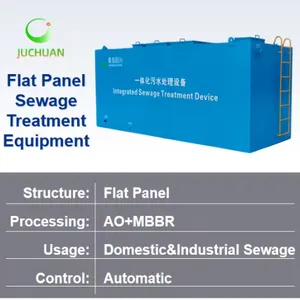 Mobile PLC Automatic Wastewater Treatment System (Equipped With Pumps and Motors) thumbnail-2
