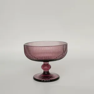 Machine Made Ribbed Glassware thumbnail-5