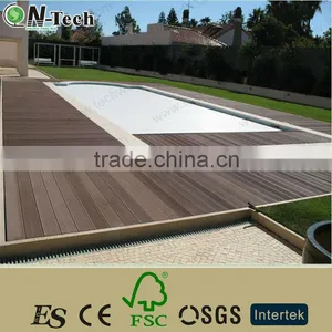 High Density Anti Scratch Wearproof Wood Plastic Composite Decking thumbnail-1