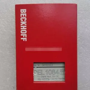 Beckhoff EL1084 EtherCAT Terminal 4-Channel Digital Input 24V DC thumbnail-1