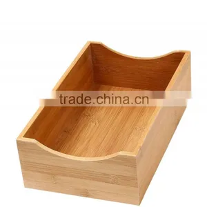 Drawer or Shelf Wooden Organizer Box Wooden Tray thumbnail-4