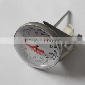 Delicate Double Metal Kitchen Thermometer for Coffee thumbnail-2