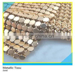 Square Black Aluminum Metallic Tissu Mesh Sew on Techincs Flatback Metal Mesh thumbnail-2