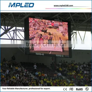 Cheap Price of MPLED P10 Led Display for Sports Games Banners for Stadium thumbnail-1