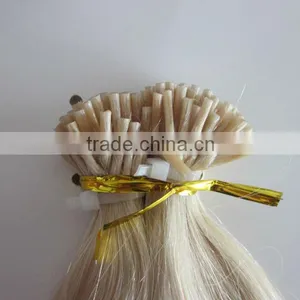 Italy Ketratin I Tip Hair Human Brazilian Hair Hot Sale thumbnail-1