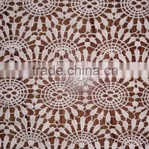 2016 Lace With Flower for Garment Accessory / Cotton Embroidery Water Soluble Full Lace Fabric thumbnail-6