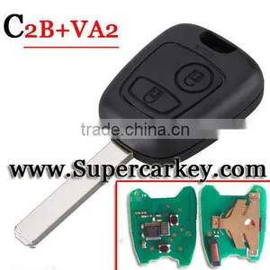 High Quality 2 Button Remote Key For Citroen With VA2 Blade thumbnail-1