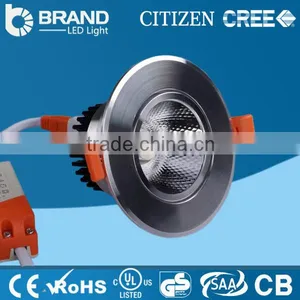 Aluminum Plastic Cover Round Cob Led Downlight Led Recessed Down Light Dimmable Led Downlight CE/ROHS 10w D109*H60mm thumbnail-1