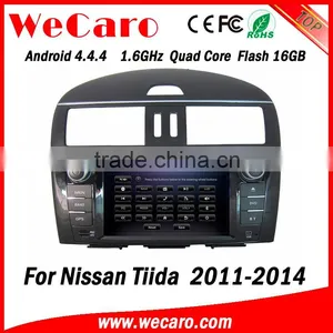 Wecaro WC-NT8078 Android 4.4.4 Car Dvd Player Touch Screen for Nissan Tiida Car Audio WIFI 3G Mirror Link 2011-2014 thumbnail-1