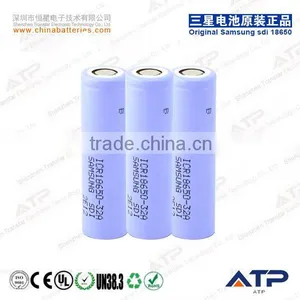 Light Weight Grade A Cell Samsung Sdi ICR18650-32A Rechargeable Battery Cell/ 3200mah Battery for Tablet thumbnail-1