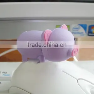 Animal Shape Usb Flash Drive With Little Cute Pig With High Quality thumbnail-2