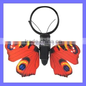 Inner Motor Drive Keep Butterfly Fan Color Wing Flying Best Solar Insect Beast Toys thumbnail-1