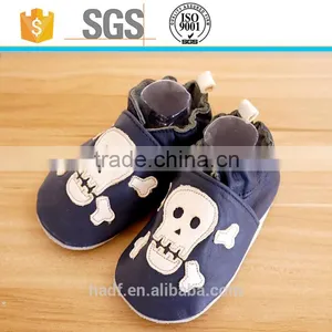New Design Girl Boy Kids Sheep Leather Baby Shoes Soft Sole thumbnail-1