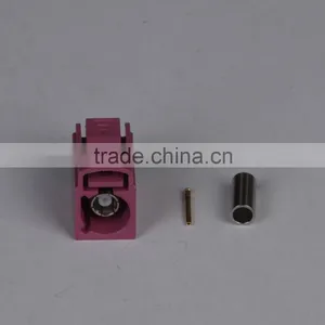 Mini Violet Fakra Female Crimp for RG174 Connector thumbnail-3