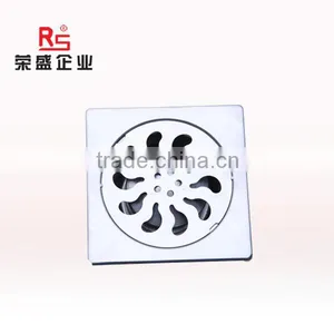 KKK 3.5 Square Stainless Steel Floor Drain thumbnail-1