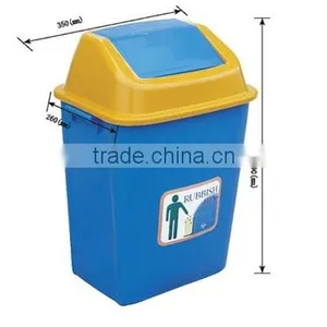 Outdoor HDPE Plastic Dustbin/ Trash Bin thumbnail-1