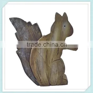 Modern Handicraft Ceramic Squirrel Figurine thumbnail-1