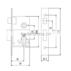 Security House Door Lock thumbnail-2