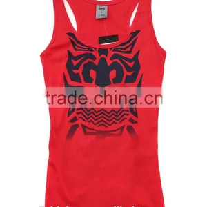 Ladies Plain Custom Printed Tank Top thumbnail-1