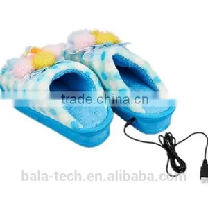 CE/ROHS Heated/heating Warmer Comfortable Massage Electrically Heated Warm Slipper thumbnail-3