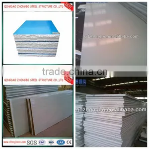 Prefab House Lightweight EPS Cement Sandwich Panel thumbnail-2