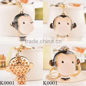 2016New Style Kawaii Monkey Logo Trendy Keychain K0001 thumbnail-2