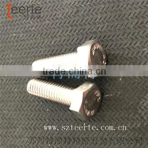 Din933 Hexagon Head Bolt and Screw With Strength Shank and Half Thread thumbnail-1