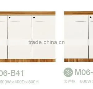 White Sectional Low Cabinet for Office Use/household thumbnail-1