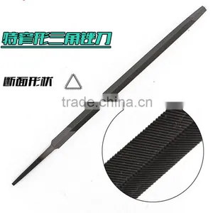 8"-12" Double Color PVC Handle Triangular Steel Files,half Round Files thumbnail-1