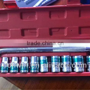 1/2 Inch 10pcs Socket Set Ratchet Handle Socket Set Export to Japan Quality thumbnail-1