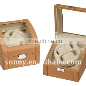 Fancy Double Leather Watch Winder thumbnail-1