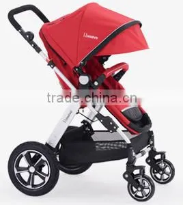 I-S021-Classic European Standard Commercial Stroller Baby 3 in 1 With EN1888 thumbnail-2
