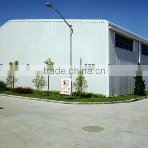 Weld H Beam Lightweight Steel Warehouse Sandwich Panels Structure thumbnail-1