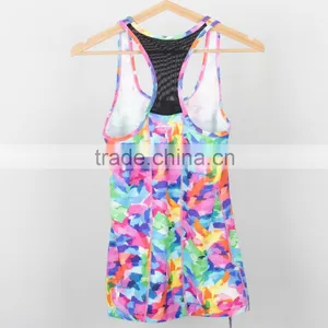 (Trade Assurance/OEM/ODM ) AU Market Stylish Digital Printed Cotton Women Sexy Casual Top Tank thumbnail-2