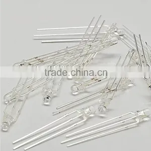 Red and Green BI-COLOR LED Diode 3MM Round With Domed Top Light Emitting Diode ( Lens Color Water Clear ) thumbnail-1