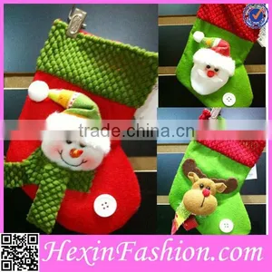 2015 New Style Best Selling Santa Snowman Christmas Stockings thumbnail-1