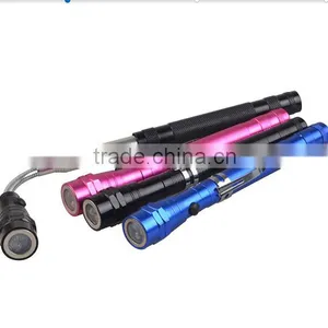 Magnetic Pick up Tool Telescopic Led Flashlight thumbnail-1