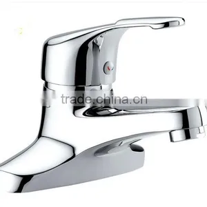 Bathroom Sanitary WareCcold and Hot Water Duplex Wash Basin Faucet thumbnail-1